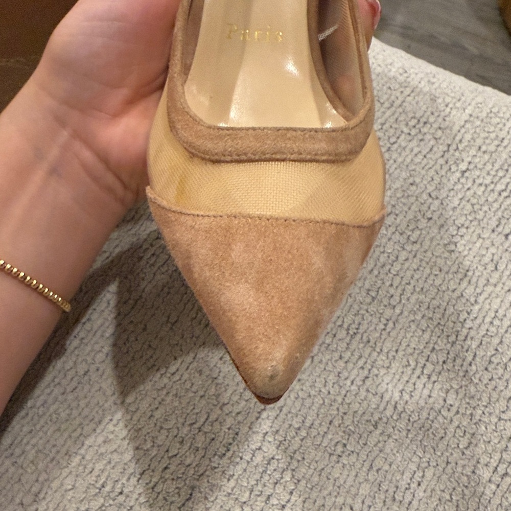 Christian Louboutin Galativi heels 70 with sole protectors great condition - Picture 16 of 16